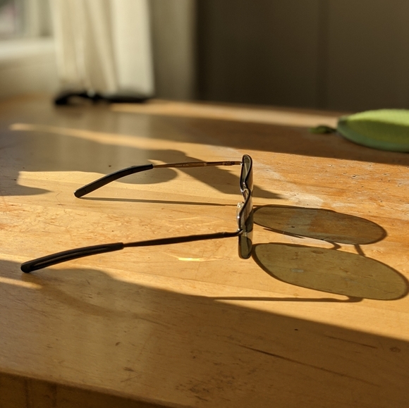 Vintage black x titanium sunglasses - Picture 3 of 9